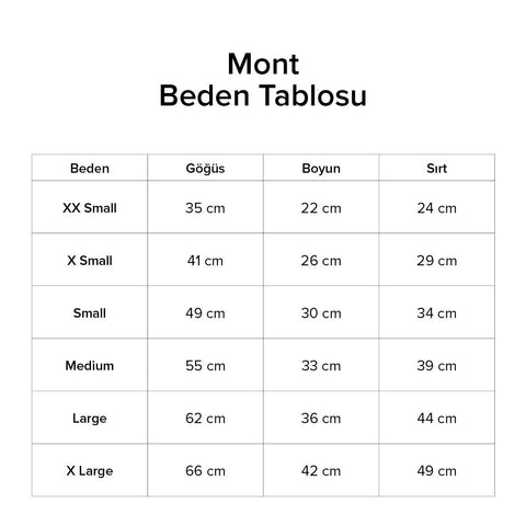İçi Tüylü Mont / Turuncu