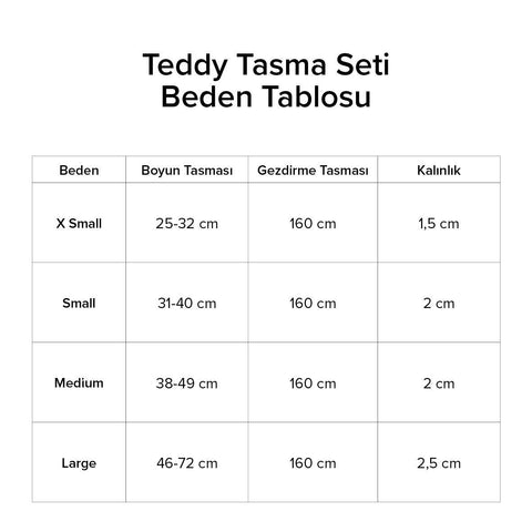 Teddy Tasma Seti / Sarı