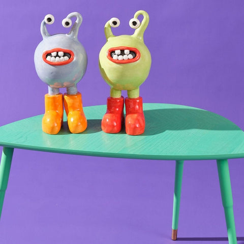 Bunico Monsters Kırmızı Botlu Obje