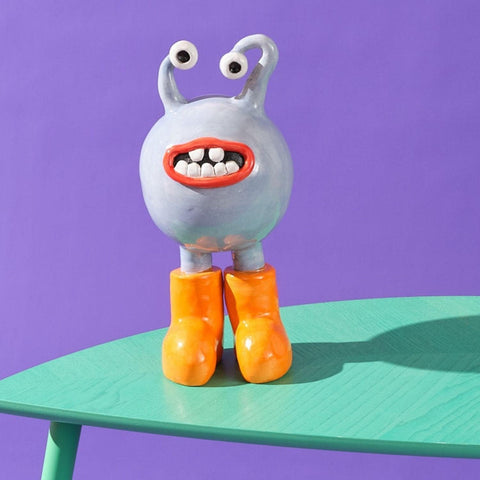 Bunico Monster Turuncu Botlu Obje