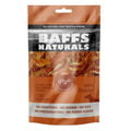 Kuzu Kamış ödül maması, Baffs Naturals Lamb Pizzle yazılı turuncu ambalaj paketi