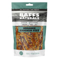 Organik Tavuk Ayağı ödül maması, Baffs Naturals Organic Chicken Feet yazılı yeşil beyaz paket
