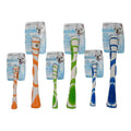 Dental Chews Futuristick, turuncu, yeşil ve mavi renklerde küçük ve büyük boy seçenekleri
